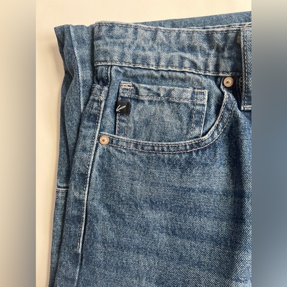 KanCan New Cargo Jeans Exposed Button Fly Straight 100% Cotton KC7893M Size 9/28 - Picture 12 of 12